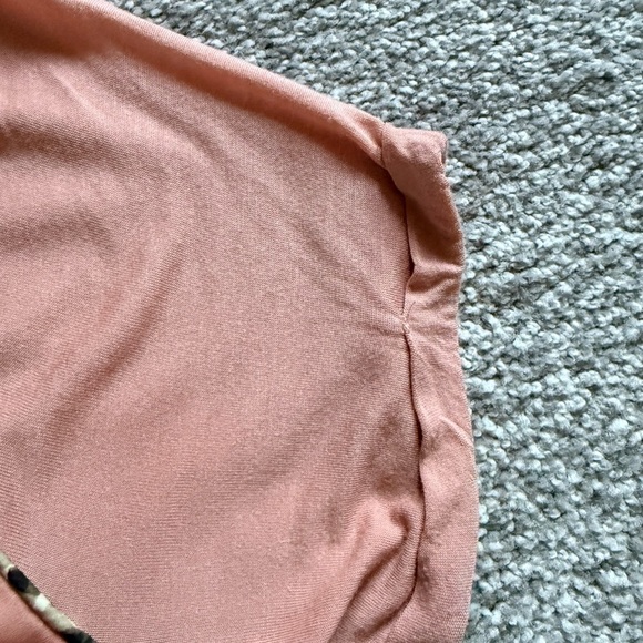 Scotch & Soda Pink Geometric Short Sleeve Tee - Picture 5 of 9